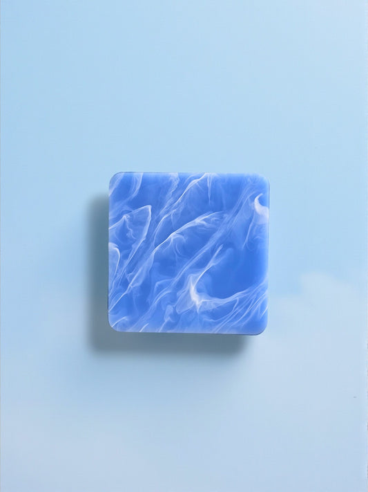 3 mm Acrylplatte - Marble Blau