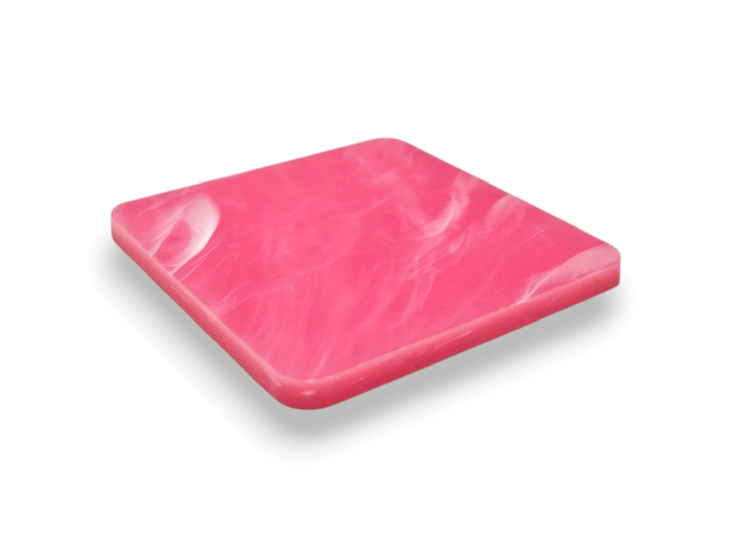 3 mm Acrylplatte - Marble Pink