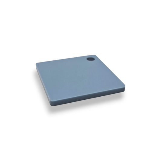 3 mm Acrylplatte - Pastell Blau Grau
