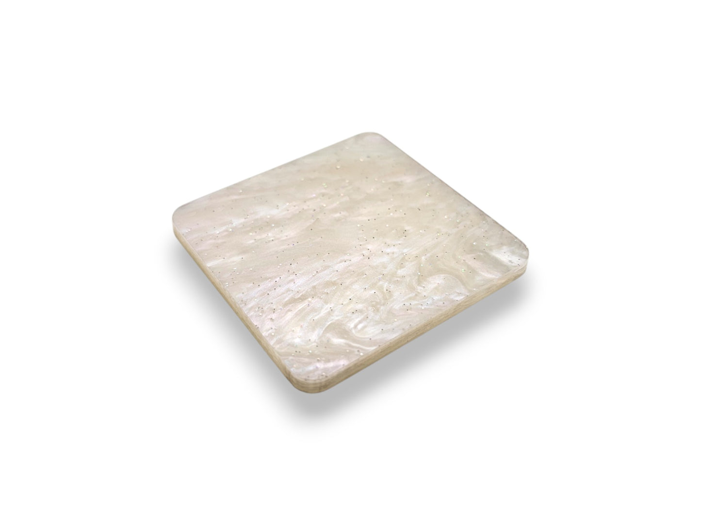 3 mm Acrylplatte - Cream Pearl Pearlescent