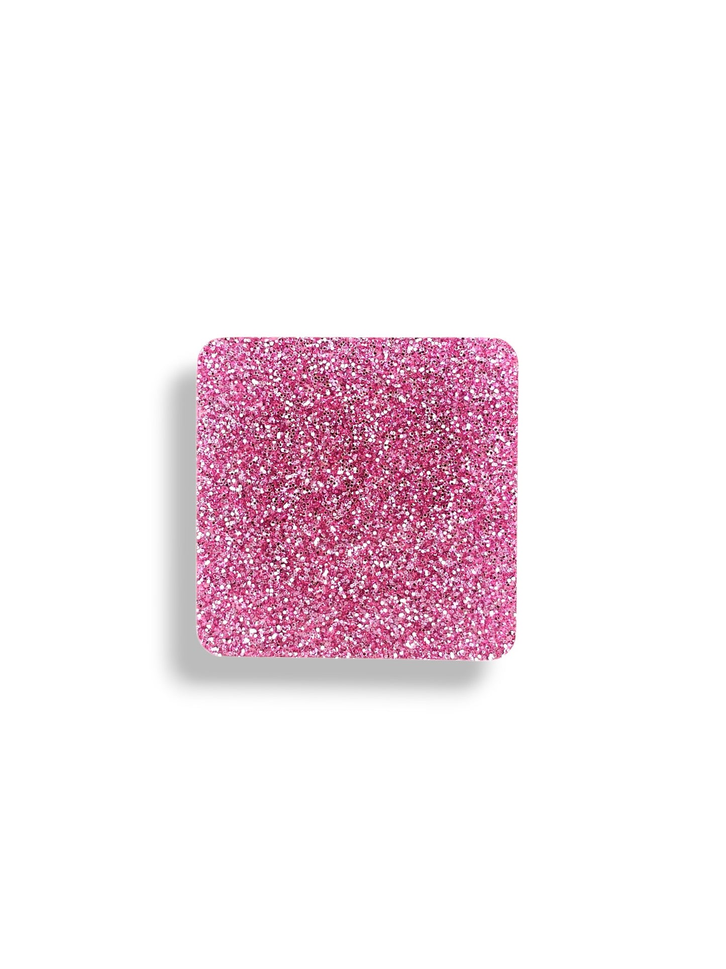 3 mm Acrylplatte - Candy Rose Glitzer