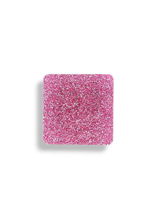 3 mm Acrylplatte - Candy Rose Glitzer