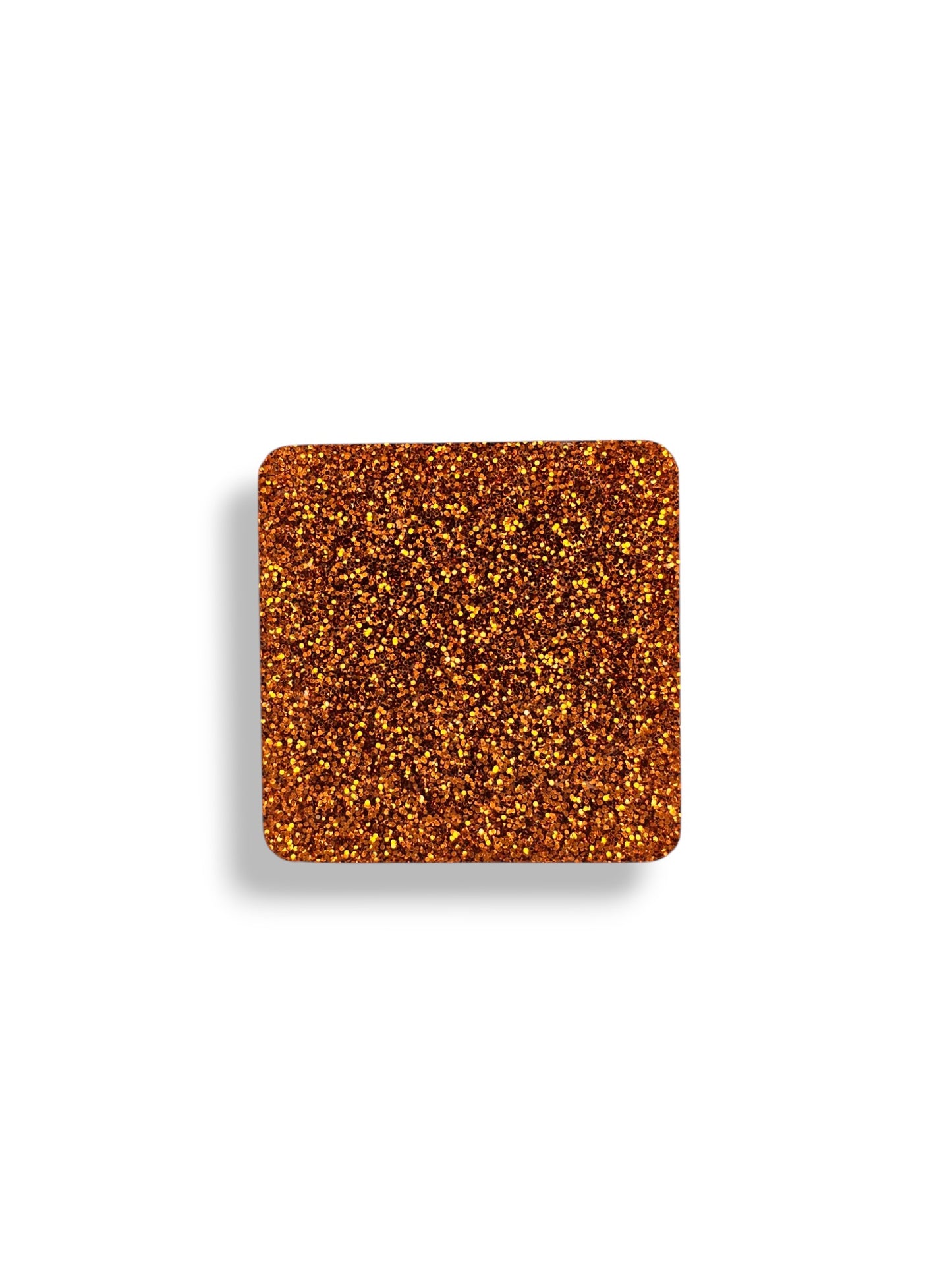 3 mm Acrylplatte - Caramel Glitzer