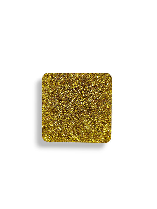3 mm Acrylplatte - Gold Shimmer Glitzer