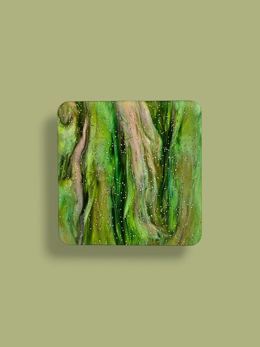 3 mm Acrylplatte - Jungle Green Pearlescent