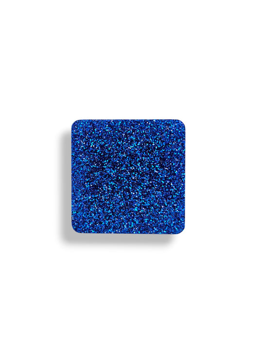 3 mm Acrylplatte - Midnight Blue Glitzer