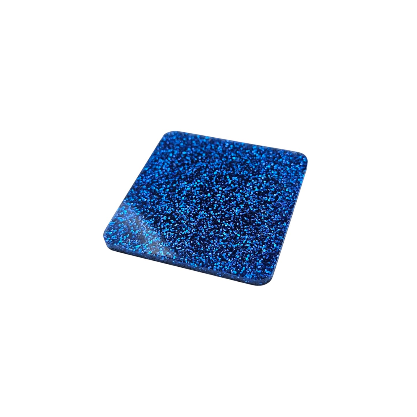 3 mm Acrylplatte - Midnight Blue Glitzer