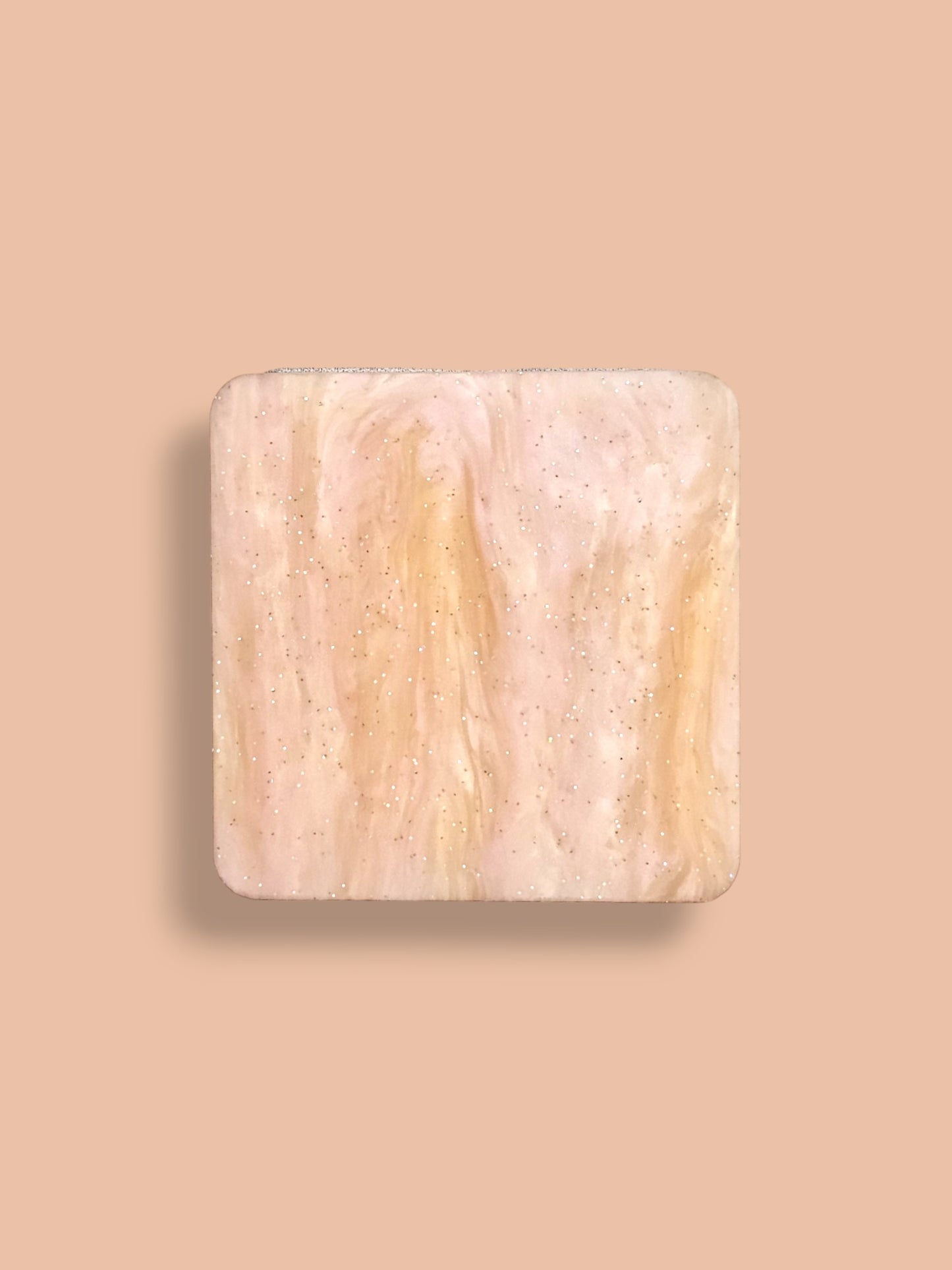 3 mm Acrylplatte - Peach Pearlescent