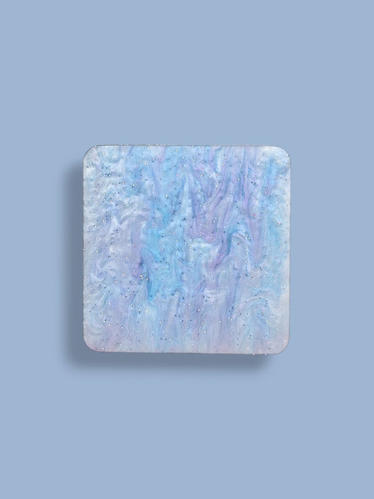 3 mm Acrylplatte - Sky Blue Pearlescent
