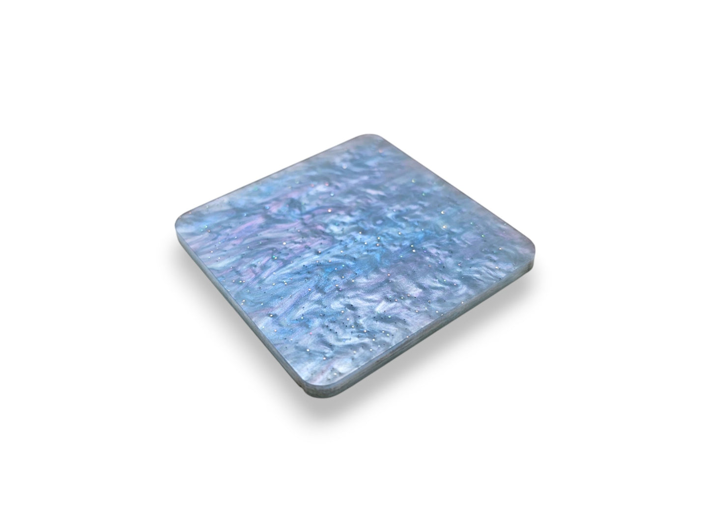 3 mm Acrylplatte - Sky Blue Pearlescent