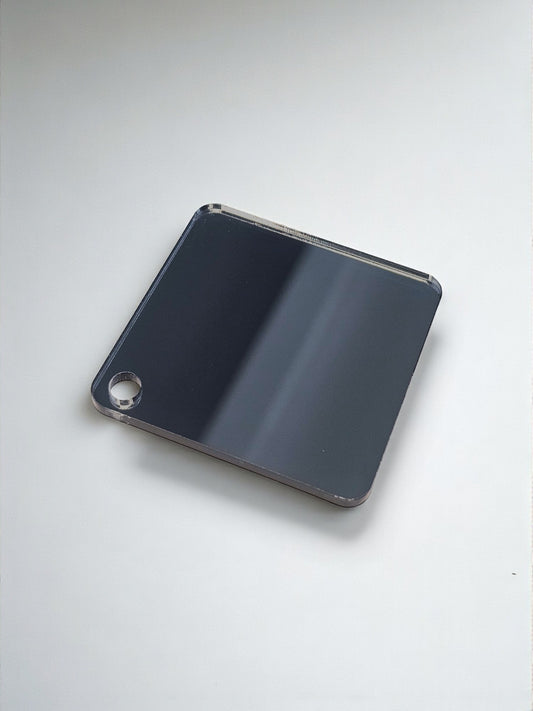 3 mm Acrylplatte - Anthrazit Mirror