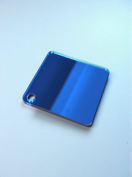 3 mm Acrylplatte - Blue Mirror