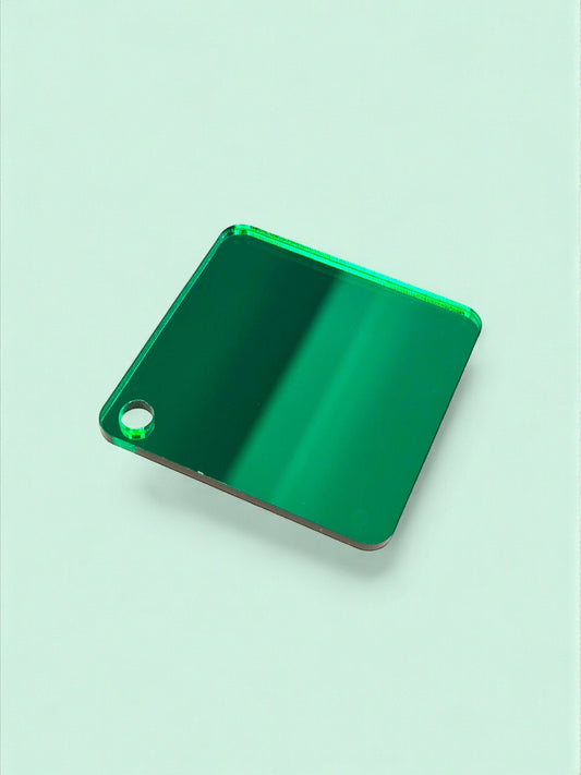 3 mm Acrylplatte - Green Mirror