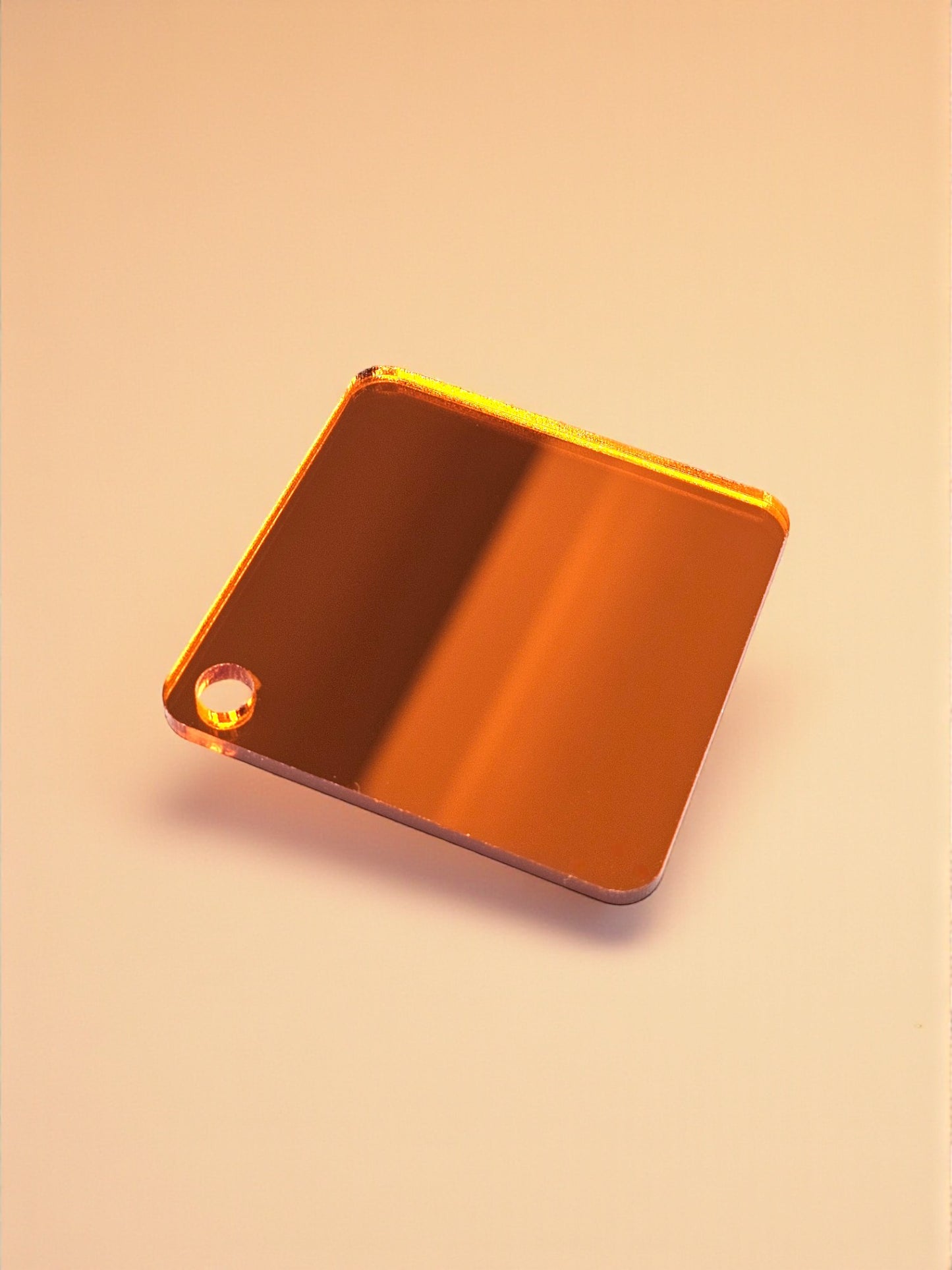 3 mm Acrylplatte - Orange Mirror