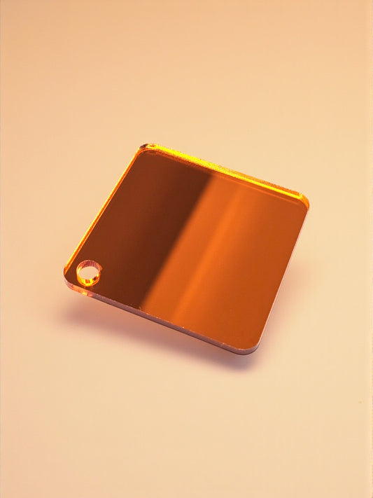 3 mm Acrylplatte - Orange Mirror