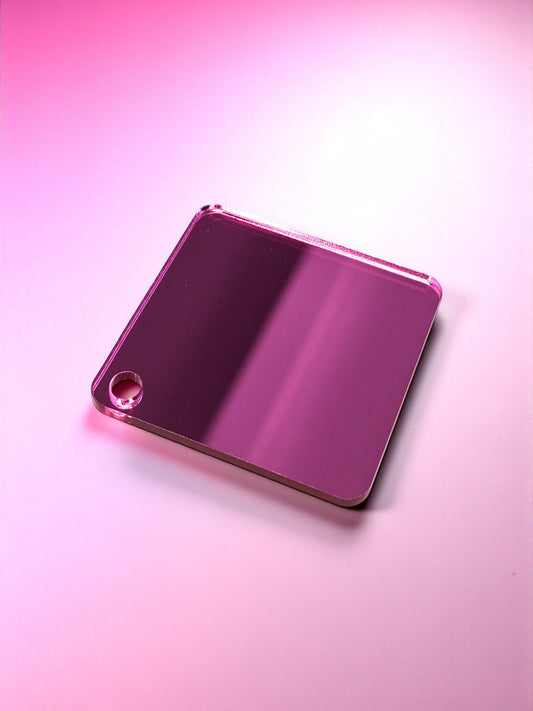 3 mm Acrylplatte - Pink Mirror