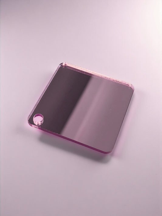 3 mm Acrylplatte - Rose Mirror