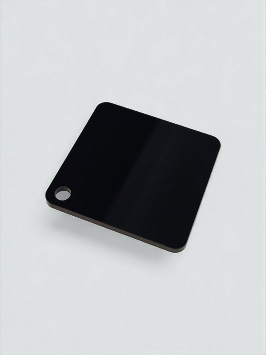 3 mm Acrylplatte - Black Mirror