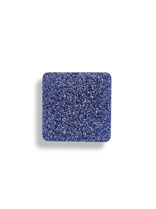 3 mm Acrylplatte - Blue Starlight Glitzer