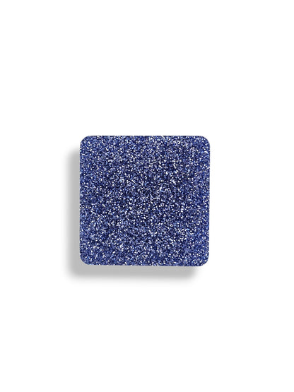 3 mm Acrylplatte - Blue Starlight Glitzer