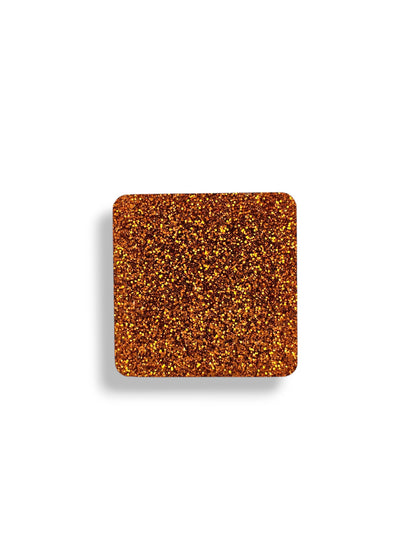 3 mm Acrylplatte - Caramel Glitzer