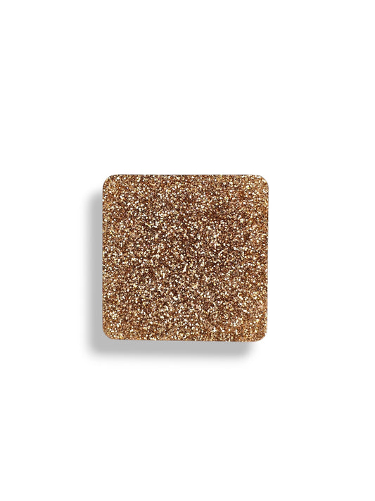3 mm Acrylplatte - Champagne Glitzer