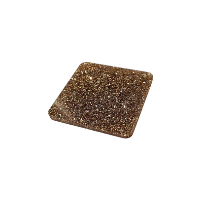 3 mm Acrylplatte - Champagne Glitzer