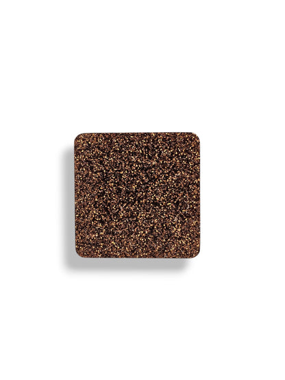 3 mm Acrylplatte - Coffee Bean Glitzer