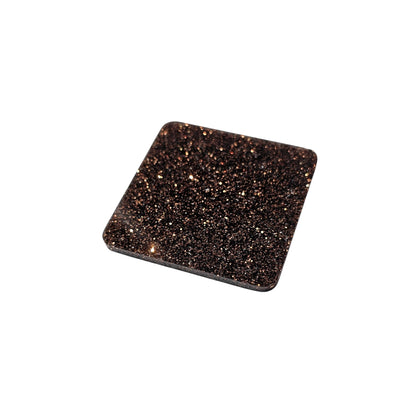 3 mm Acrylplatte - Coffee Bean Glitzer