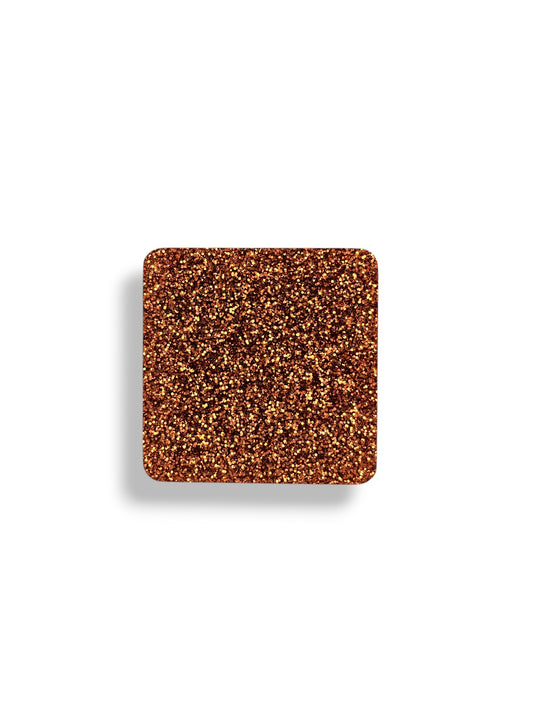 3 mm Acrylplatte - Hazelnut Glitzer