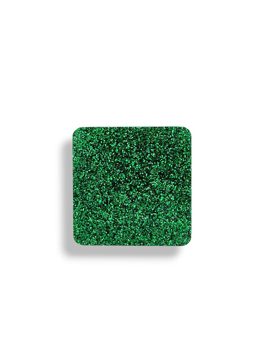 3 mm Acrylplatte - Irish Green Glitzer