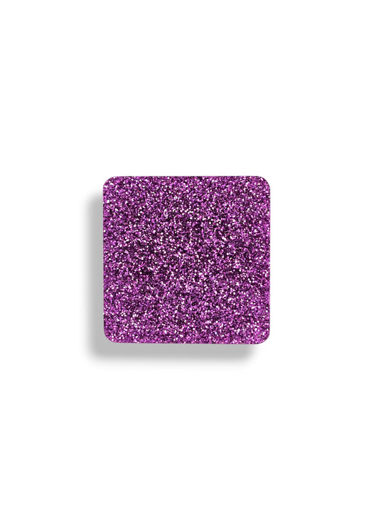 3 mm Acrylplatte - Lavender Glitzer