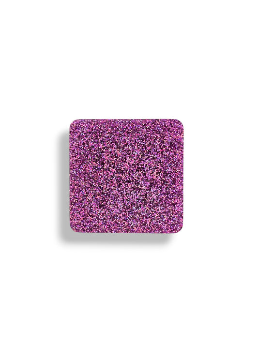 3 mm Acrylplatte - Lila Blush Glitzer