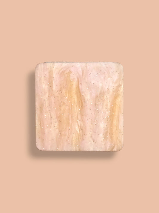 3 mm Acrylplatte - Peach Pearlescent