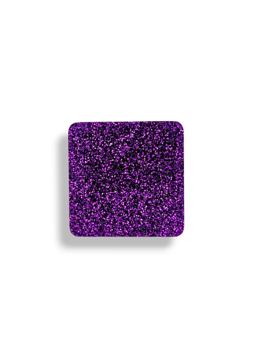 3 mm Acrylplatte - Purple Glitzer