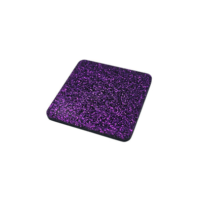 3 mm Acrylplatte - Purple Glitzer
