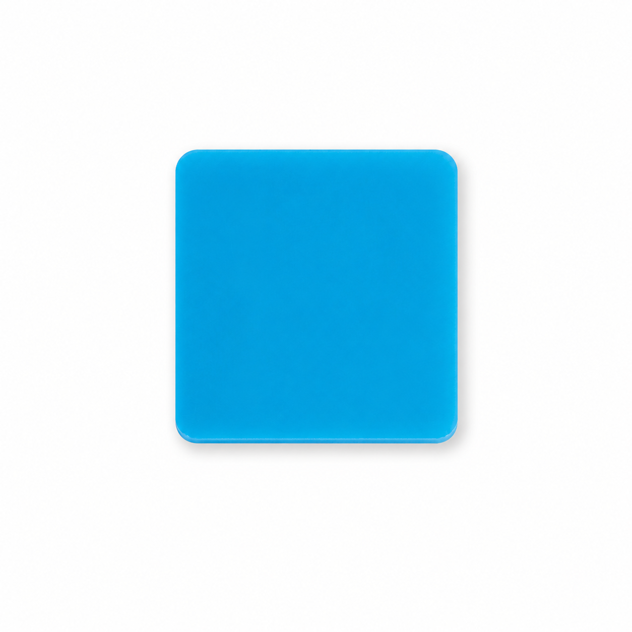 3 mm Acrylplatte - Glow in the Dark Blau