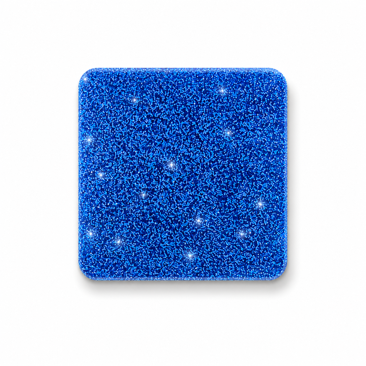 3 mm Acrylplatte - Midnight Blue Glitzer