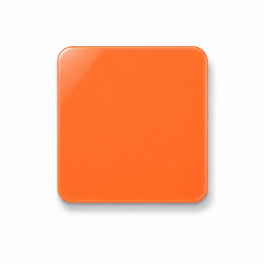 3 mm Acrylplatte - Neon Orange