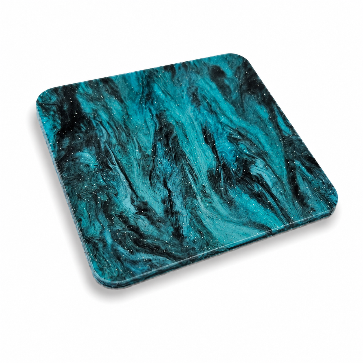 3 mm Acrylplatte - Aurora Teal Pearlescent
