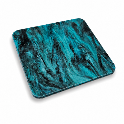 3 mm Acrylplatte - Aurora Teal Pearlescent